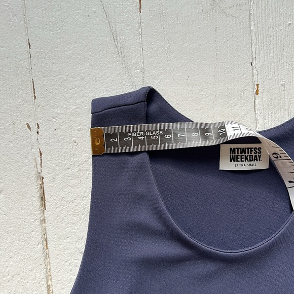 Weekday Sleek Purple Maxi Dress - Picture 8 of 12